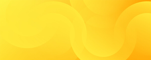 Banner background. Full color, orange gradient, and geometric effect. Circles. Abstract. Modern.