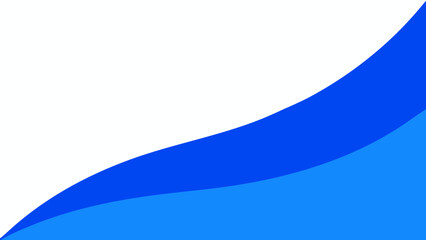 modern vector layout curved white space blue