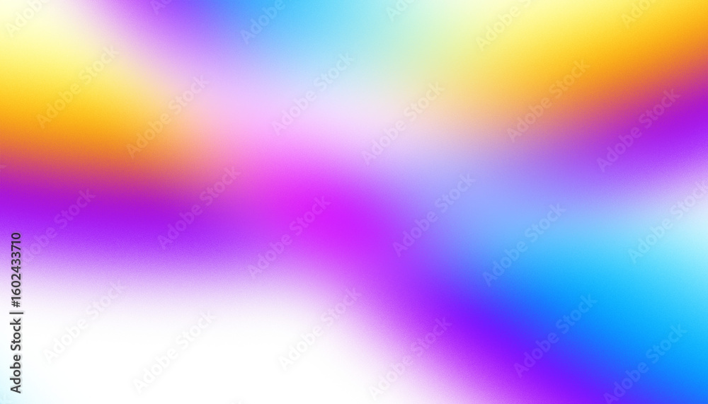 Poster abstract diagonal lines with vibrant color gradients and noise texture.