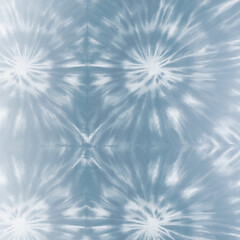 Shibori pattern png indigo blue watercolor on transparent background