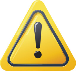 Attention Sign or Warning Caution Exclamation Sign, vector design