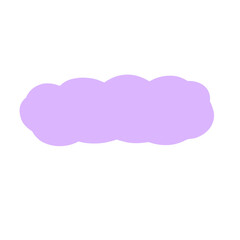 Cloud speech bubble