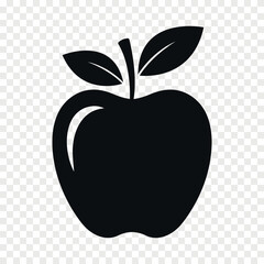 apple fruit flat vector icon