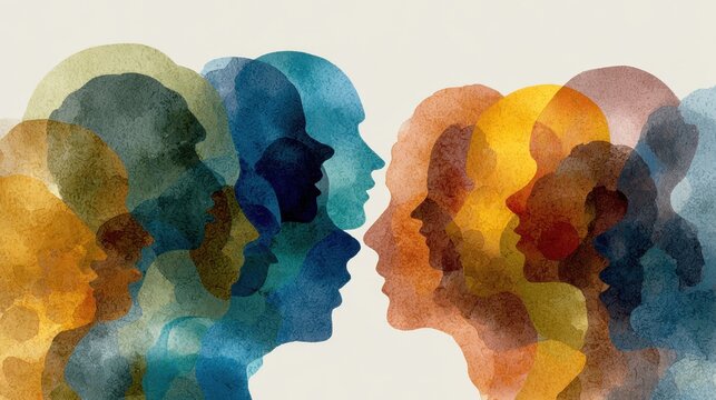 Individual and cultural communication methods create diverse ways of expressing and understanding emotions and ideas.
