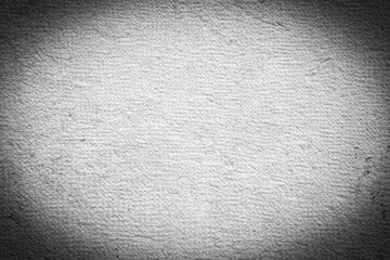 Textured Weathered Wall with Prints and Cracks in Grayscale, Vignette Effect.