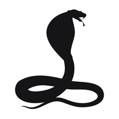 Silhouette of cobra

