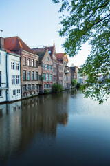 View to the city of Ghent, Belgum