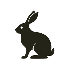 Silhouette of rabbit

