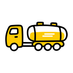 Tanker Truck Icon