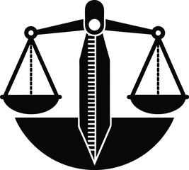ruler scale silhouette logo icon vector art