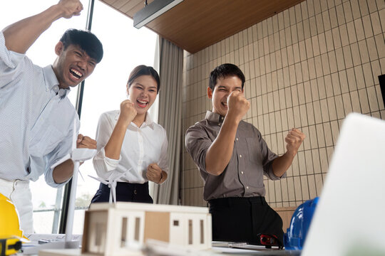 Sustainability Celebration: Team Excited About Renewable Energy Success