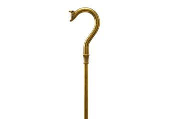 Ornate Crook A Symbol of Pastoral Authority