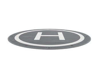 Helipad Landing Zone A Detailed View