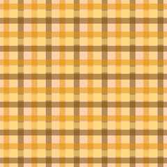 Multicolored vintage autumn plaid pattern seamless tartan check fabric design for textile, fashion and digital backgrounds