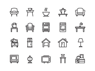 Tapestry Minimalist 2D Line Art