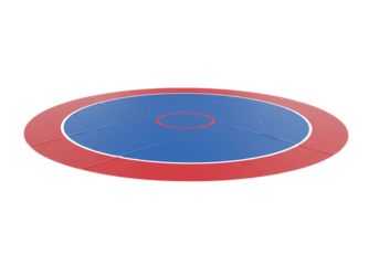 Wrestling Mat Circular Competition Surface