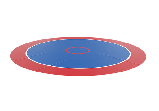 Wrestling Mat Circular Competition Surface