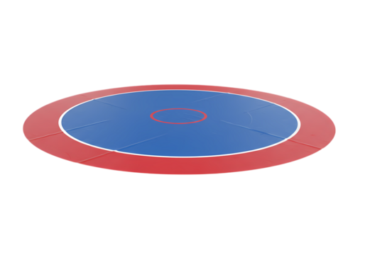 Wrestling Mat Circular Competition Surface