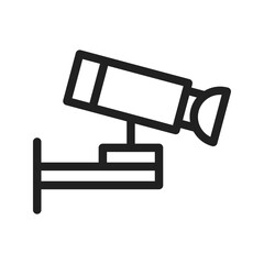 CCTV Camera icon vector image. Suitable for mobile apps, web apps and print media.