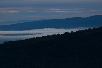 Beautiful landscape in the morning ,Pha Mor E Daeng ,Kantharalak,Sisaket,Thailand © rbk365