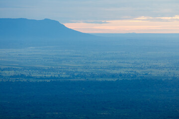Beautiful landscape in the morning ,Pha Mor E Daeng ,Kantharalak,Sisaket,Thailand © rbk365