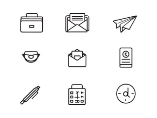Minimalist Text Wrap Illustration