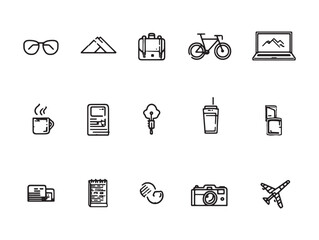 The Creative Nomad Ultra Minimalist 2D Art Set