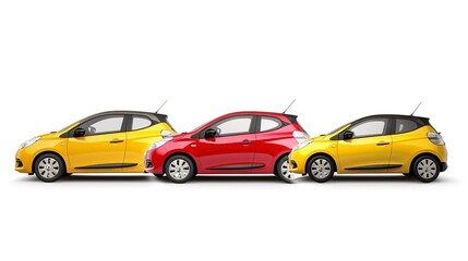Fototapeta premium A photo of Multi-City Car Rental Service