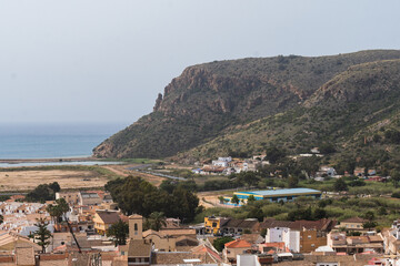 Old mines of Portmán (Cartagena, Spain)