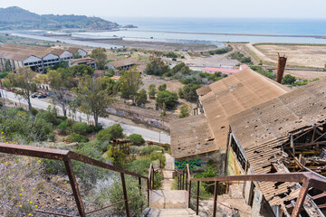 Old mines of Portmán (Cartagena, Spain)