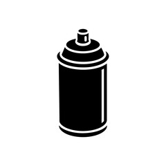 spray paint can icon vector  