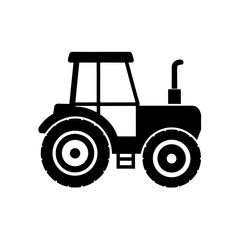 tractor icon vector  