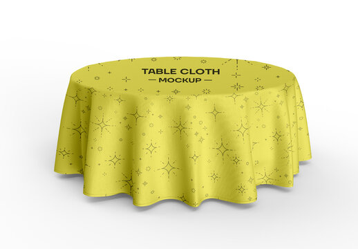 Tablecloth Mockup Template