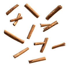 Flying Cinnamon Sticks Cut Out