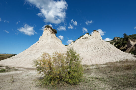 Kreta - Potamida - Tonfelsen von Komolithi