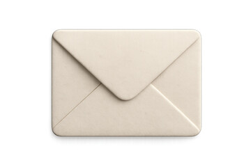 envelope isolated on white background