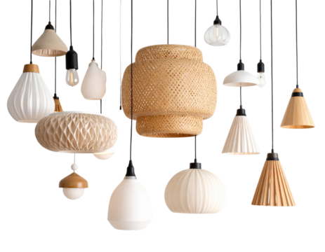 Assorted Scandinavian-Style Hanging Lamps for Modern Interiors