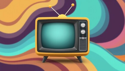 retro_tv_set_with_abstract_70s_wave_pattern_background