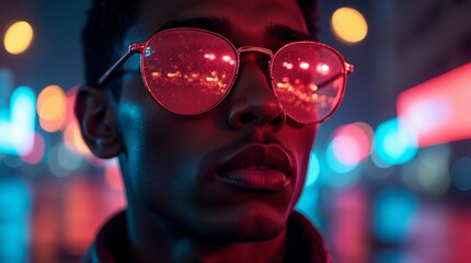 wet_sunglasses_reflecting_neon_city_lights_at_night