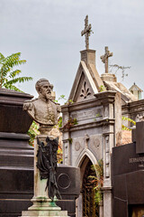 Fototapeta premium The Cemetery La Recoleta in Buenos Aires in Argentina