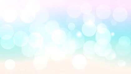 Pastel bokeh background