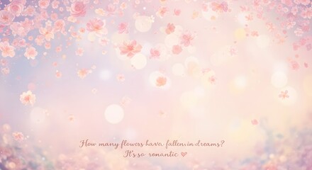 pink background with bokeh