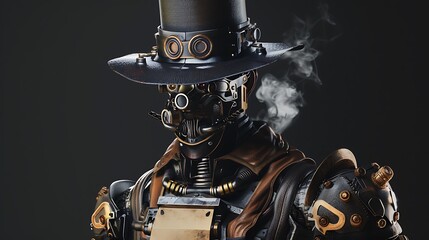 steam punk robot