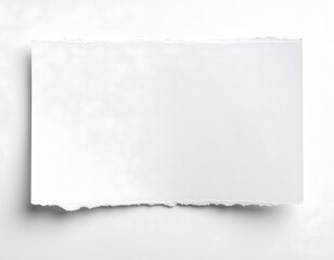 Obraz premium Illustration of torn paper.