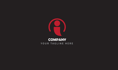 business logo design, creative, modern, minimal, communication company logo