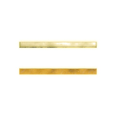 Shining golden equal sign, serif, alpha channel


