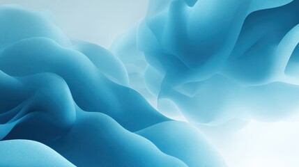 A serene and calming abstract background in shades of blue, perfect for relaxation or meditation themes.