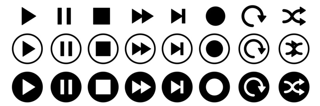 Player button. Media Player button