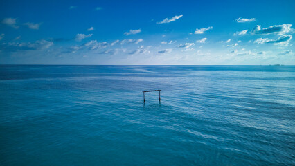 The most iconic image of Fulidhoo Island in the Maldives