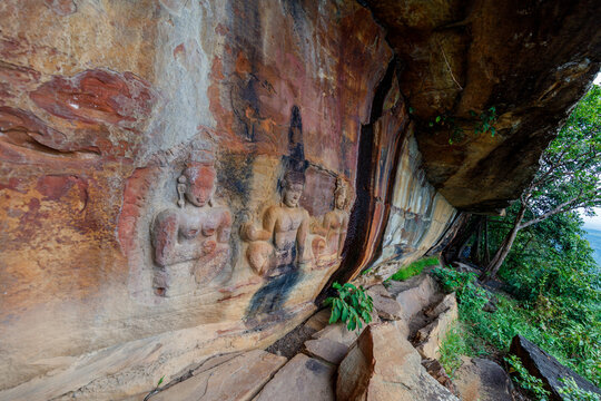 Khao Phra Wihan National Park,Pha Mor E Daeng, Sisaket, Thailand,